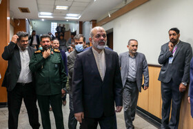 احمد وحیدی، وزیر کشور در حاشیه همایش علمی محله اسلامی