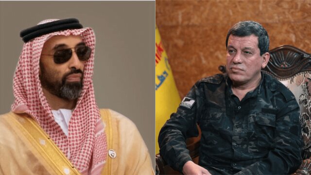 المانیتور: فرمانده قسد با درخواست میانجی‌گری ابوظبی برای کاهش تنش با دمشق به امارات رفته است