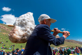 آیین «ورف چال» در روستای «آب اسک» آمل