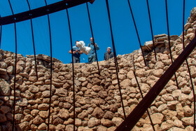 آیین «ورف چال» در روستای «آب اسک» آمل