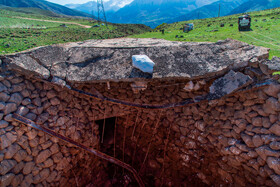 آیین «ورف چال» در روستای «آب اسک» آمل