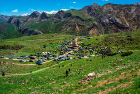 آیین «ورف چال» در روستای «آب اسک» آمل