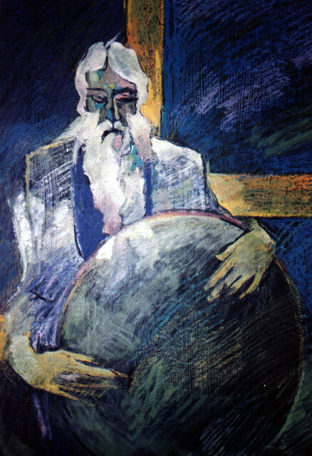 نقاشی های هنرمندی که روز گذشته درگذشت