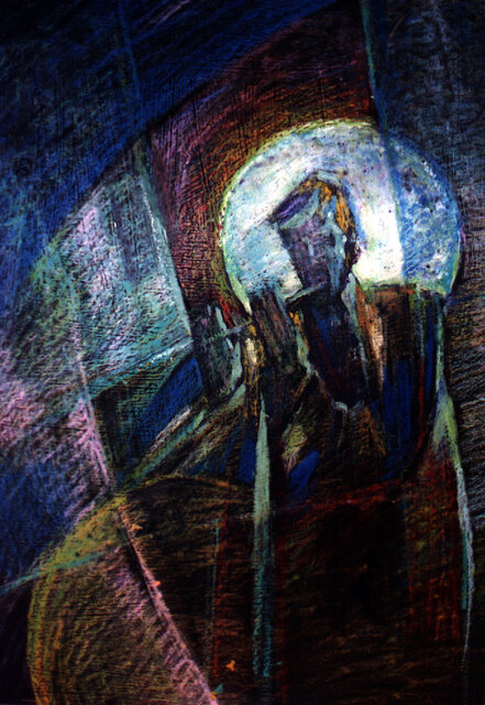 نقاشی های هنرمندی که روز گذشته درگذشت