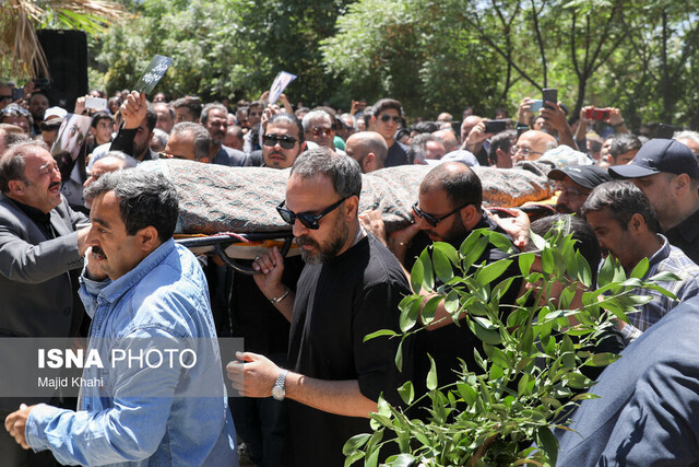حسام محمودی آرام گرفت / «خداحافظ ای داغ بر دل نشسته»