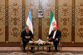 دیدار رئیس مجلس قانون‌گذاری ازبکستان با محمدباقر قالیباف