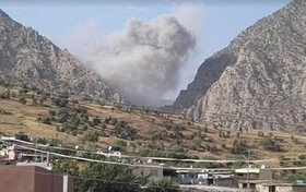 حملات پهپادی ترکیه به استان دهوک عراق