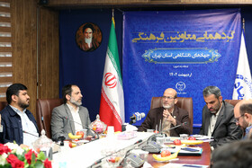 نشست معاونین فرهنگی جهادهای دانشگاهی استان تهران