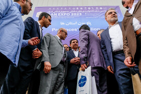 بازدید معاون اول از نمایشگاه توانمندی‌های صادراتی ایران  در حاشیه دومین جلسه شورای ملی زنجیره ارزش راهبردی