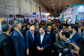 بازدید معاون اول از نمایشگاه توانمندی‌های صادراتی ایران  در حاشیه دومین جلسه شورای ملی زنجیره ارزش راهبردی