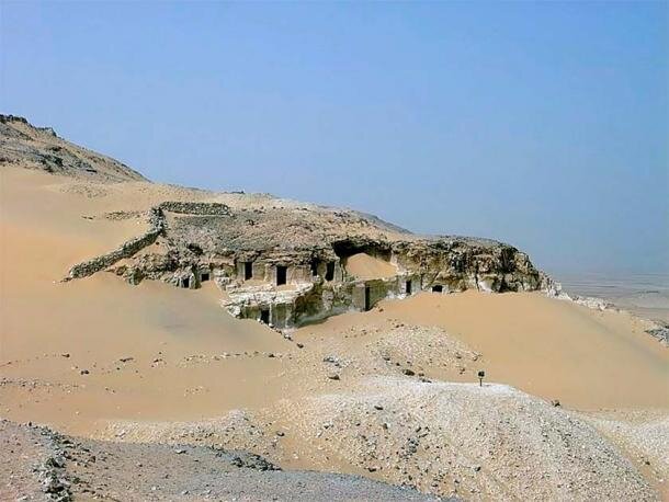 محوطه باستانشناسی میر کشف گنجینهای از گور یک زن در مصر