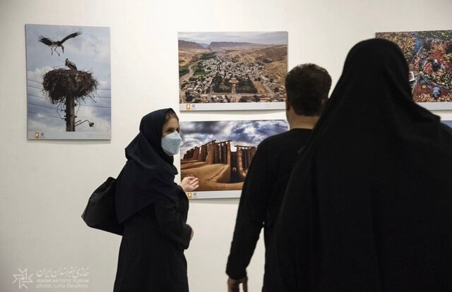 عکسها و تصاویر جشنواره رشد روی دیوارهای خانه هنرمندان