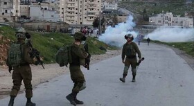 زخمی‌شدن ۵۰ فلسطینی در حمله اشغالگران به جنوب نابلس