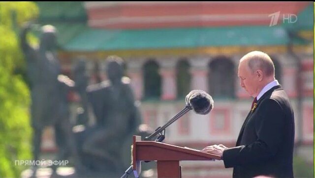 رژه نظامی «روز پیروزی» در میدان سرخ مسکو