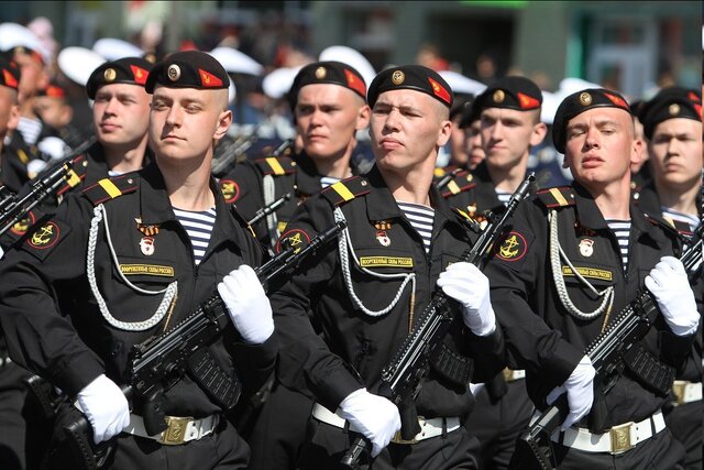 رژه نظامی «روز پیروزی» در میدان سرخ مسکو