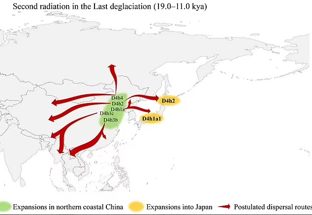 اولین انسانها ۲۶ هزار سال پیش از چین به قاره آمریکا رسیدهاند