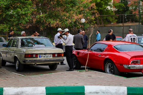 رالی خودروهای کلاسیک در مشهد