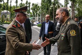 دیدار رییس ستاد کل ارتش سوریه با وزیر دفاع
