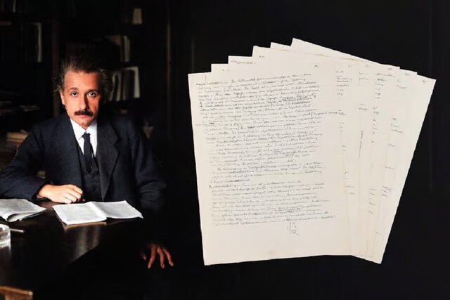 دستنوشتههای اینشتین چوب حراج میخورد دستنوشتههای اینشتین چوب حراج میخورد