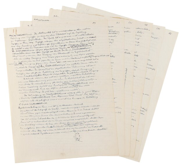 دستنوشتههای اینشتین چوب حراج میخورد