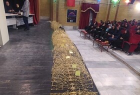 پنجمین دوره جشنواره سازه‌های ماکارونی در خلخال برگزار شد