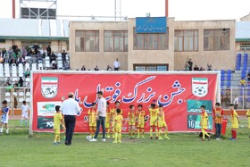 جشن بزرگ فوتبال کرمانشاه برگزار شد