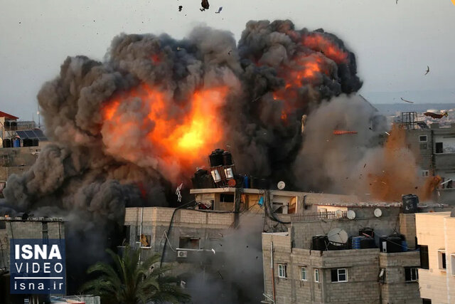 ویدیو/ شدیدترین درگیری سال فلسطین و اسرائیل با پرتاب ۵۰۰ موشک ویدیو/ شدیدترین درگیری سال فلسطین و اسرائیل با پرتاب ۵۰۰ موشک