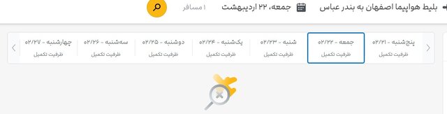 جستوجو برای بلیت هواپیما، تقریبا بینتیجه!