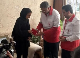 نشان «داوطلب ارشد» هلال احمر به خانواده شهید الداغی اهدا شد