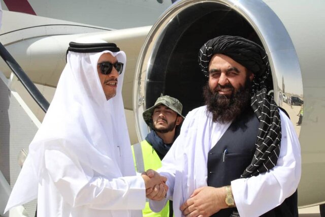 سفر نخست‌وزیر قطر به مقر رهبر طالبان در قندهار