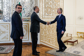 دیدار گیر پترسون، نماینده ویژه دبیرکل سازمان ملل در امور سوریه با حسین امیرعبداللهیان، وزیر امور خارجه