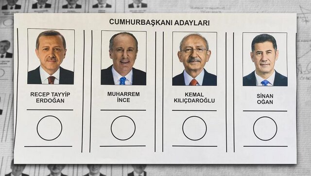 نام و تصویر نامزد انصرافی انتخابات ترکیه هم‌چنین روی برگه‌های رای وجود دارد!