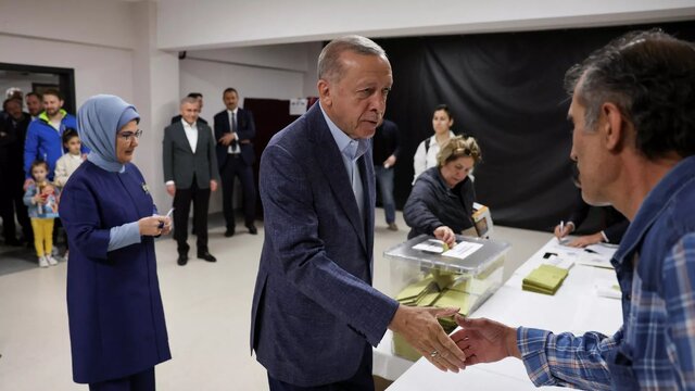 اردوغان: امیدواریم نتیجه انتخابات برای آینده کشور مفید باشد