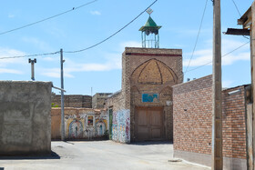 تنها مسجد روستای شیدان