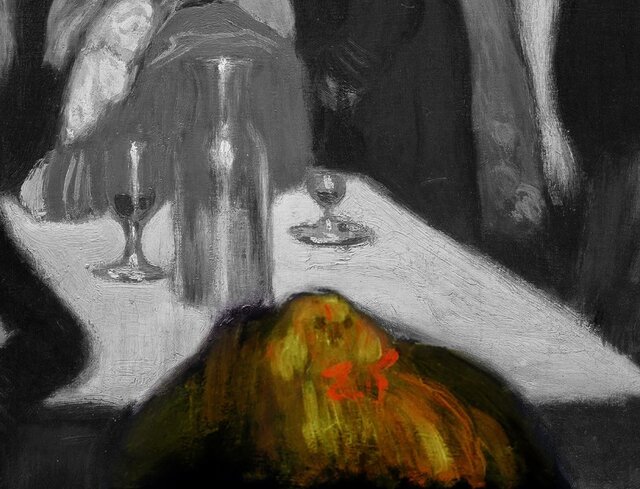 کشف سگ کوچولو پاپیون قرمز زیر نقاشی مشهور «پیکاسو»!