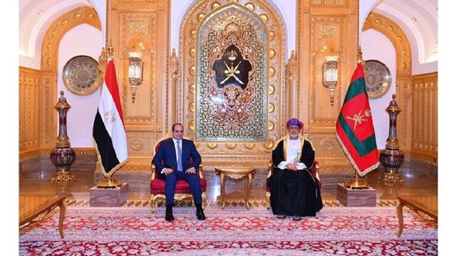 سلطان عمان به مصر می‌رود