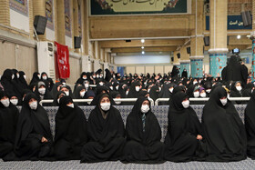 دیدار دست اندرکاران و کارگزاران حج با مقام معظم رهبری