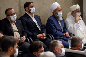 دیدار دست اندرکاران و کارگزاران حج با مقام معظم رهبری