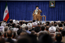 دیدار دست اندرکاران و کارگزاران حج با مقام معظم رهبری