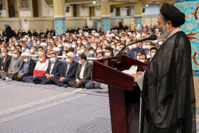 دیدار دست اندرکاران و کارگزاران حج با مقام معظم رهبری