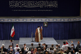 دیدار دست اندرکاران و کارگزاران حج با مقام معظم رهبری