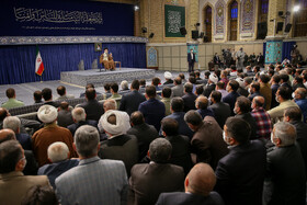 دیدار دست اندرکاران و کارگزاران حج با مقام معظم رهبری