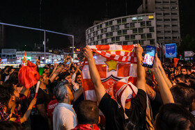 قهرمانی پرسپولیس در بیست و دومین دوره لیگ برتر فوتبال - شادی هواداران پرسپولیس در تهران