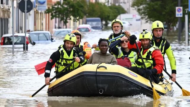 ۱۳ کشته و هزاران آواره در سیلاب شدیدِ ایتالیا