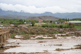 خسارت سیل به برخی روستاهای شهرستان اهر