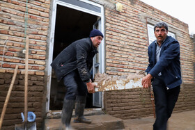 خسارت سیل به برخی روستاهای شهرستان اهر