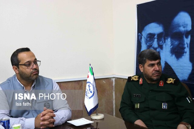 فرمانده سپاه فتح از ایسنای استان کهگیلویه و بویراحمد بازدید کرد