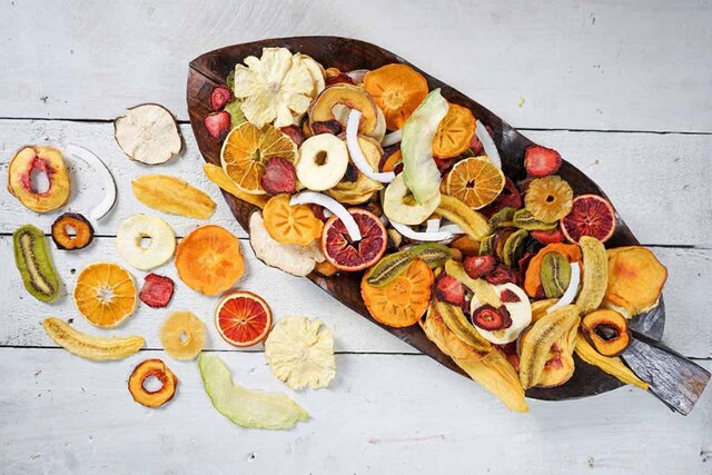 میوههای خشک راهنمای خرید میوه خشککن