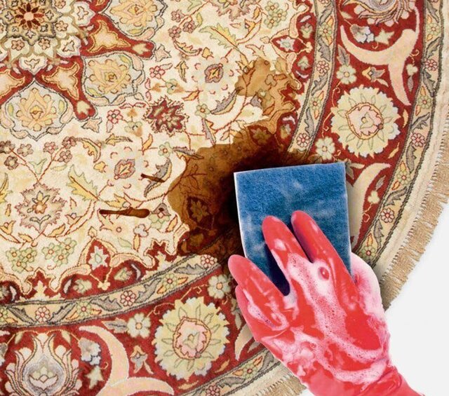 شستشوی فرش دستبافت در منزل