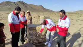 مهربانی مرز نمی‌شناسد/ جوشش آب از دل کویر با کمک خیرین گلستانی